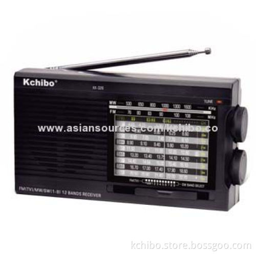 AM/FM Radio with Elegant Feature, Comfortable Feeling and Convenient Operating